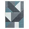 Modern vloerkleed - Optimism Design Blauw/Grijs - thumbnail 1