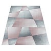 Laagpolig vloerkleed - Smoothly Design Roze/Grijs