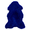 Blauw Schapenvacht - Vloerkleed