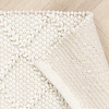 Wol gevlochten vloerkleed - Knit Creme