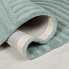 Modern vloerkleed - Solacio Zen Blauw/Groen