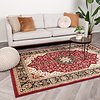 Perzisch tapijt - Rezah Medaillon Rood - thumbnail