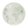 Rond kindervloerkleed - Globe Mint