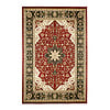 Perzisch tapijt - Rezah Medaillon Rood