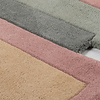 Abstracte loper - Stracto Collage Roze/Beige