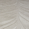 Rond modern vloerkleed - Solacio Leaves Grijs - thumbnail 2