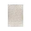Leren patchwork vloerkleed - Filz 100 Beige/Goud - thumbnail 1
