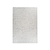 Leren patchwork vloerkleed - Filz 100 Wit/Zilver - thumbnail 1