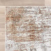Wasbaar abstract vloerkleed - Misha Grunge Creme/Bruin 