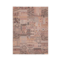 Wollen patchwork vloerkleed - Olympus 1000 Terra
