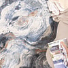 Abstract vloerkleed - Xavier Wave Blauw/Grijs - thumbnail 2