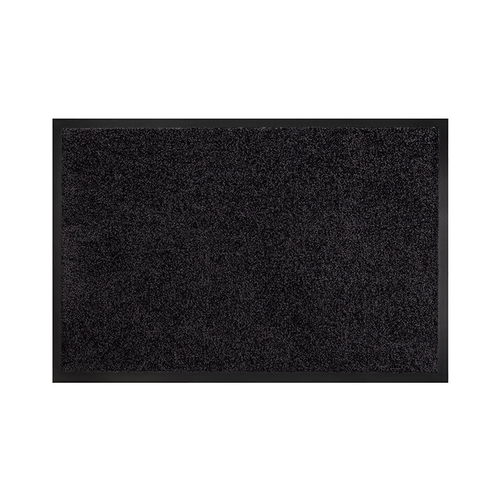 Wasbare deurmat - Presto Zwart