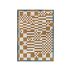 Retro vloerkleed - Chess Honey 9338