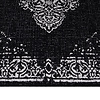 Vintage buitenkleed - Sunara Medaillon Zwart - thumbnail 6