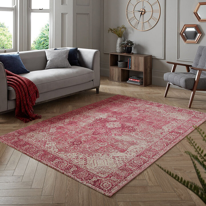 Oosters vloerkleed - Mannito Antique Roze 