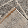 Geometrisch vloerkleed - Rhombo Lines 225 Bruin/Beige  - thumbnail 4