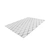Geometrisch vloerkleed - Vica Lines 225 Wit/Antraciet  - thumbnail 2