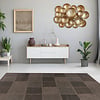 In- & Outdoor vloerkleed - Swash Tiles 400 Bruin/Grijs - thumbnail