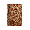 Modern vloerkleed - Sinan Zebra 125 Bruin  - thumbnail 1