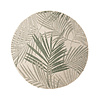 Rond buiten vloerkleed - Tiga Palm Groen  - thumbnail 1