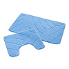 Badmat set - Nerina Arches Blauw 2/set - thumbnail