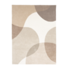 Wollen abstract vloerkleed - Clarice Creme/Beige  - thumbnail 1