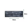 Wasbare deurmat - Cobalt Concrete - 50x150cm - thumbnail 1