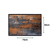 Wasbare deurmat - Cobalt Rust - 50x75cm - thumbnail 1