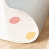 Rond wasbaar kindervloerkleed - Evi Confetti Multicolor - thumbnail 6