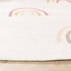 Rond wasbaar kindervloerkleed - Evi Rainbow Multicolor - thumbnail 5