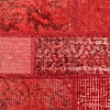 Patchwork vloerkleed op maat - New Vintage Rood - thumbnail