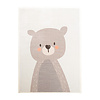 Wasbaar kindervloerkleed - Simba Bear Beige - thumbnail 1