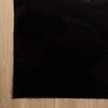 Zacht laagpolig vloerkleed - Cozy Zwart  - thumbnail 4