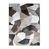 Abstract vloerkleed - Axil Bruin/Zwart 9293 - thumbnail 1