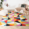 Modern vloerkleed - Enya Triangle Multicolor - thumbnail