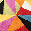 Modern vloerkleed - Enya Triangle Multicolor - thumbnail 2