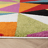 Modern vloerkleed - Enya Triangle Multicolor - thumbnail 4