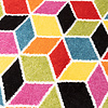 Modern vloerkleed - Enya Cube Multicolor - thumbnail 2