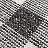 Duurzaam laagpolig vloerkleed - Lykke Checkerboard Zwart/Wit - thumbnail 2