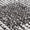 Duurzaam laagpolig vloerkleed - Lykke Checkerboard Zwart/Wit - thumbnail 3