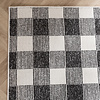 Duurzaam laagpolig vloerkleed - Lykke Checkerboard Zwart/Wit - thumbnail 4