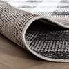 Duurzaam laagpolig vloerkleed - Lykke Checkerboard Zwart/Wit - thumbnail 6