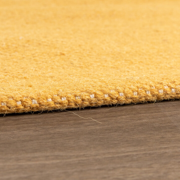 Wollen vloerkleed - Reno Okergeel - 5