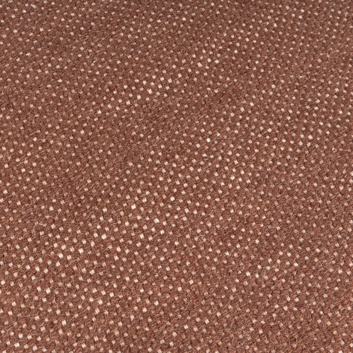 Rond wollen vloerkleed - Reno Bruin - 3