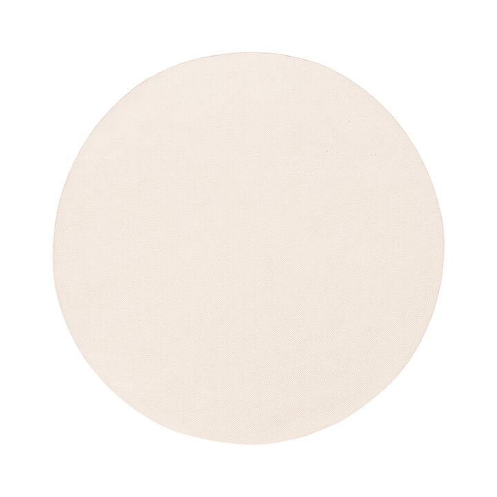 Rond wollen vloerkleed - Reno Creme - 1
