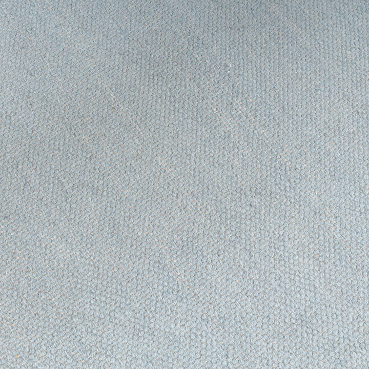 Rond wollen vloerkleed - Reno Blauw - 3
